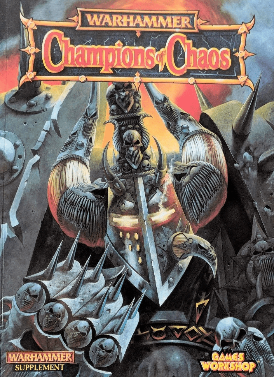 Games Workshop Warhammer Supplement Champions of Chaos Book