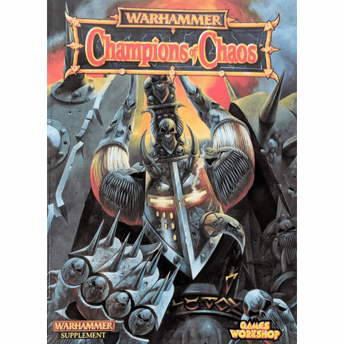 Games Workshop Warhammer Supplement Champions of Chaos Book