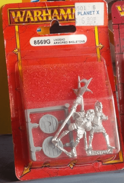 Games Workshop Warhammer Undead Armored Skeletons Miniature
