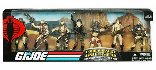 GI Joe Cobra Desert Assault Set