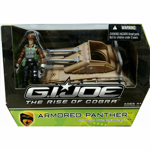 GI Joe Movie The Rise Of Cobra Armored Panther Tank