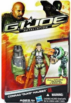 GI Joe Retaliation Conrad Duke Hauser Action Figure