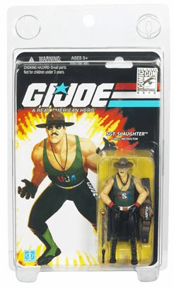 GI Joe Sgt. Slaughter San Diego Comic Con 2010 Exlusive Figure