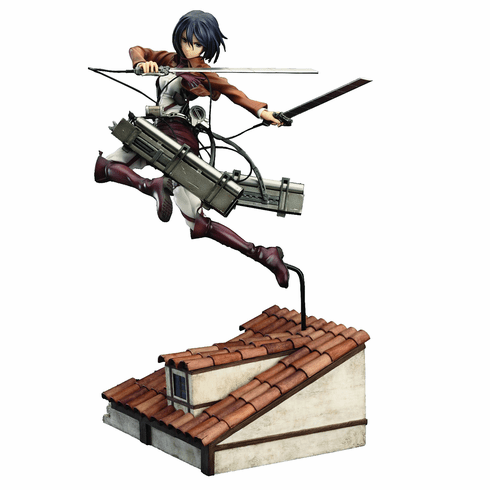 Good Smile Company Attack on Titan Mikasa Deluxe Version Statue