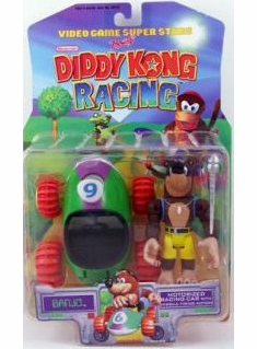 Grand Toys Diddy Kong Racing Banjo Figure