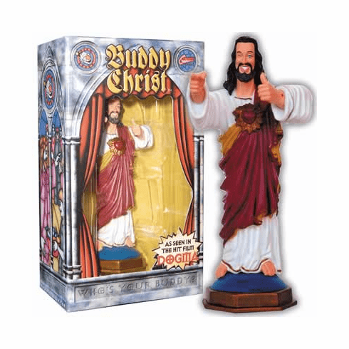 Graphitti Designs Dogma Buddy Christ Dashboard Statue