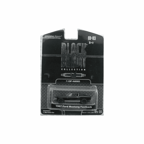 Greenlight Black Bandit Collection 1967 Ford Mustang Fastback