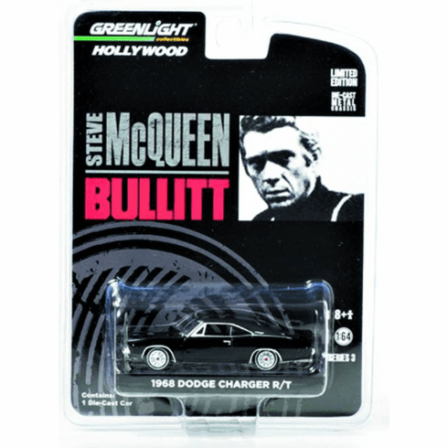 Greenlight Hollywood Bullitt 1968 Dodge Charger R/T
