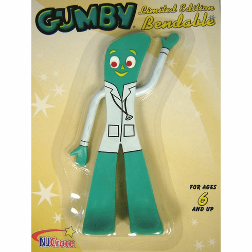 Gumby Doctor Bendable Figure