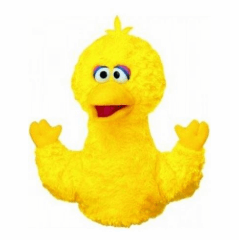 Gund Sesame Street Big Bird Hand Puppet