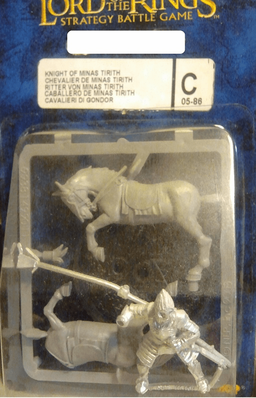 GW Lord of the Rings Knight of Minas Tirith Miniature