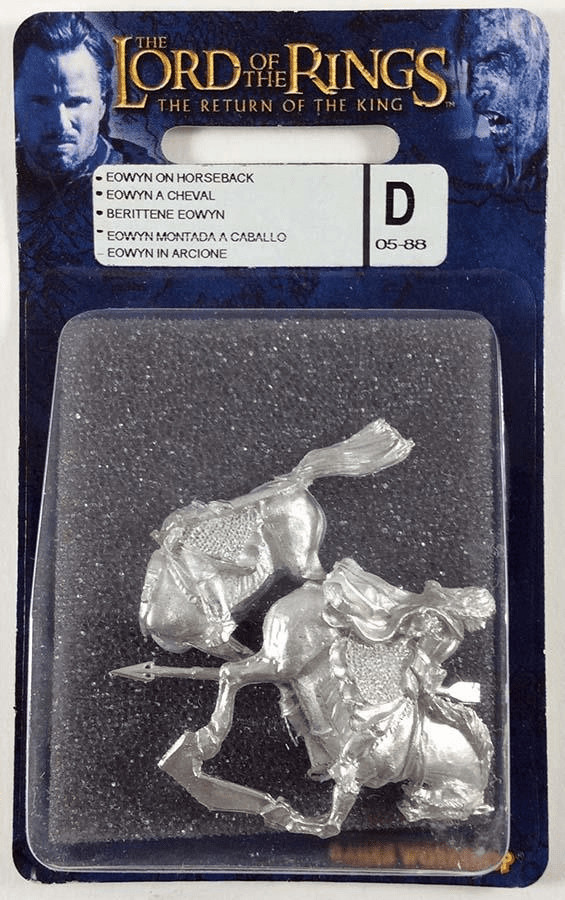 GW Lord of the Rings Return of the King Eowyn on Horseback Miniature