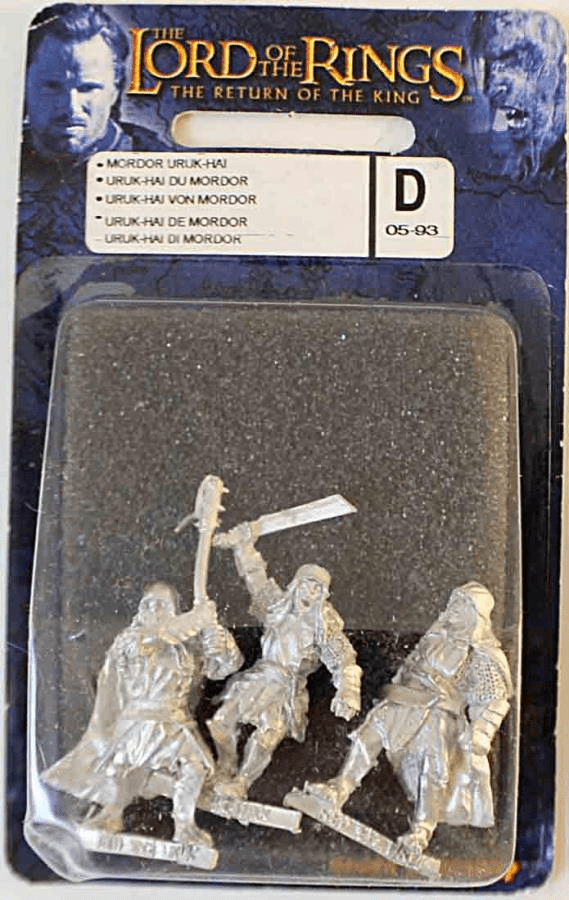 GW Lord of the Rings Return of the King Mordor Uruk-Hai Miniatures