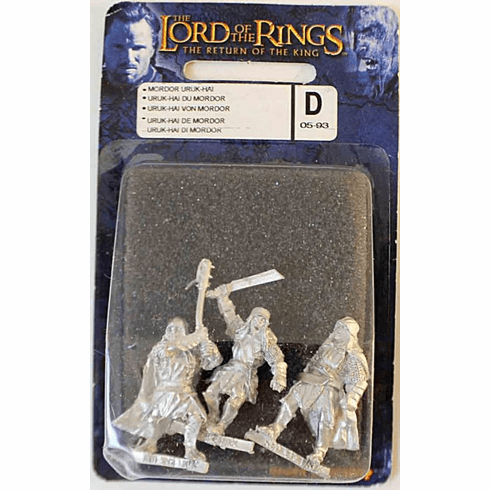 GW Lord of the Rings Return of the King Mordor Uruk-Hai Miniatures