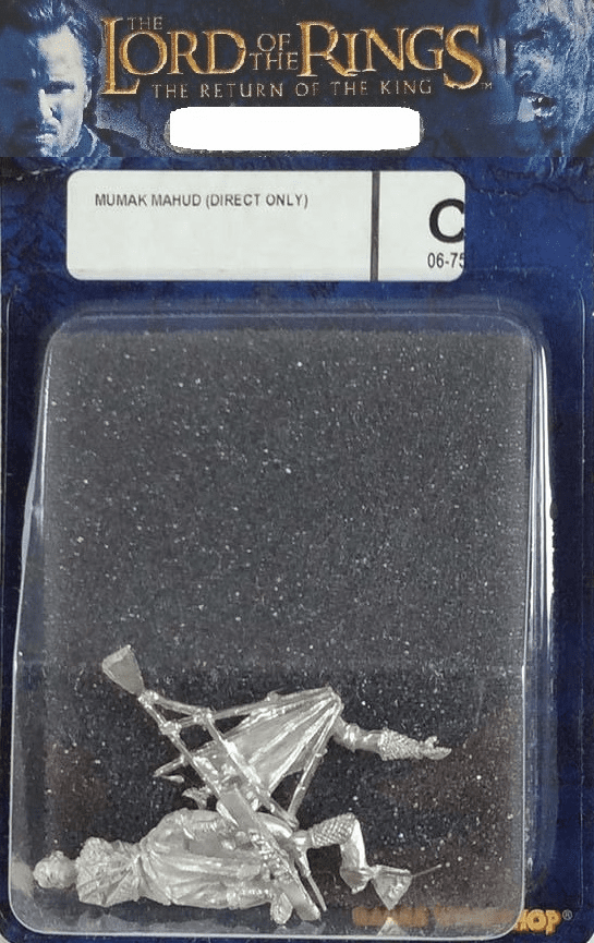 GW Lord of the Rings Return of the King Mumak Mahud Miniature