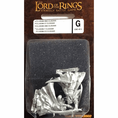 GW Lord of the Rings Two Towers Elladan and Elrohir Miniature