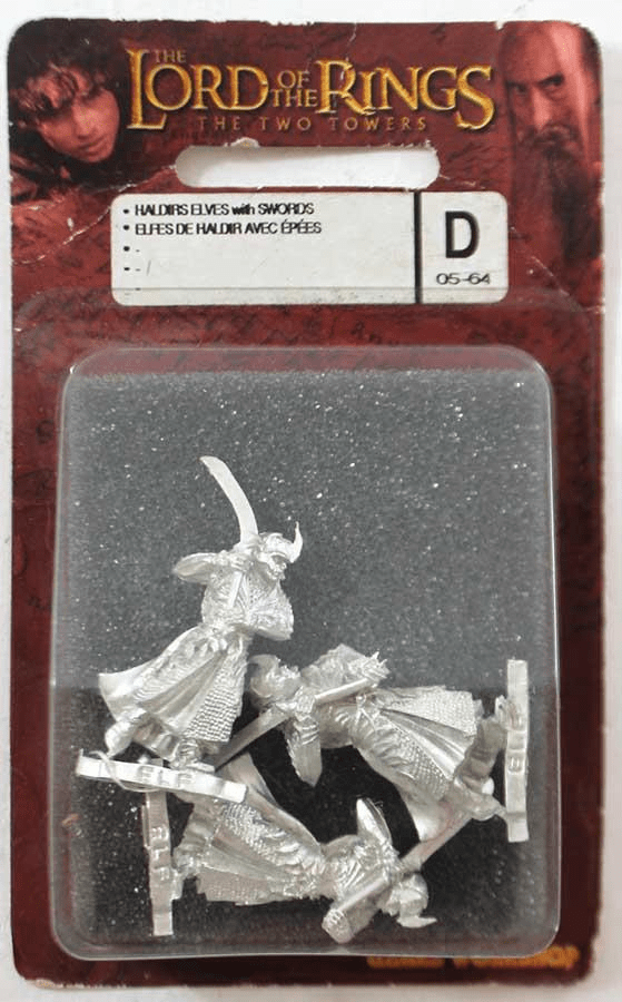 GW Lord of the Rings Two Towers Haldirs Elves with Swords Miniatures