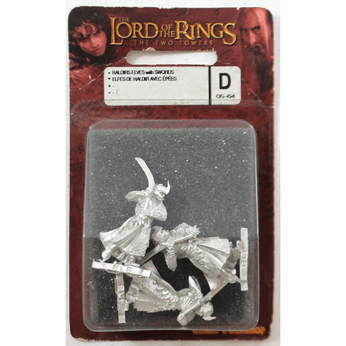 GW Lord of the Rings Two Towers Haldirs Elves with Swords Miniatures