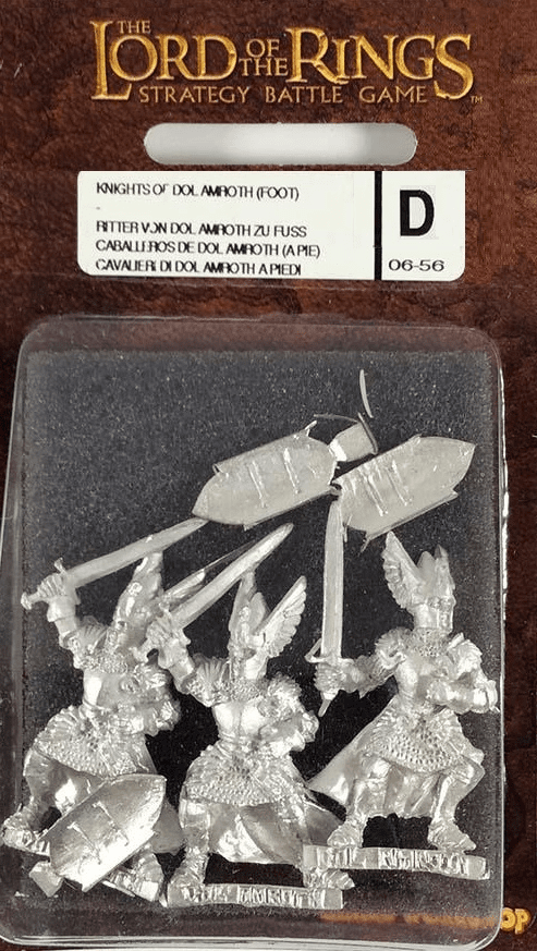 GW Lord of the Rings Two Towers Knights of Dol Amroth Miniatures