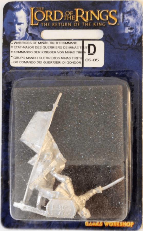 GW Lord of the Rings Warriors of Minas Tirith Command Miniatures