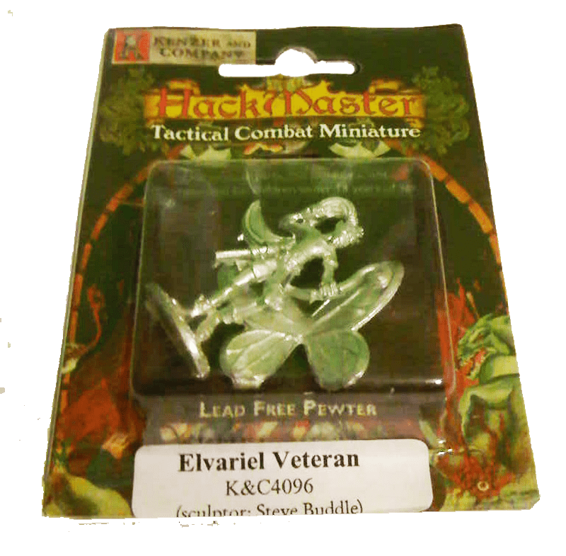 HackMaster Tactical Combat Elvariel Veteran Miniature