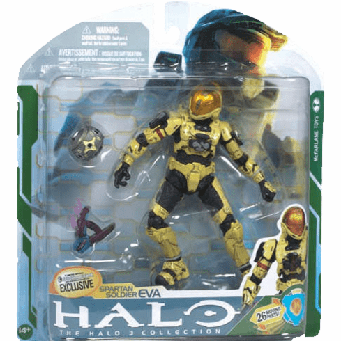 Halo 3 Series 5 Spartan Soldier EVA Pale Figure