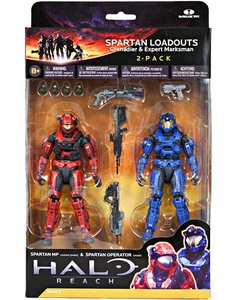 Halo Reach Spartan Grenadier & Expert Marksman Landouts Set