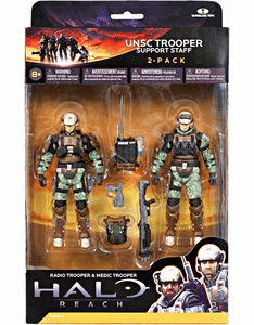 Halo Reach UNSC Trooper Support Staff Set