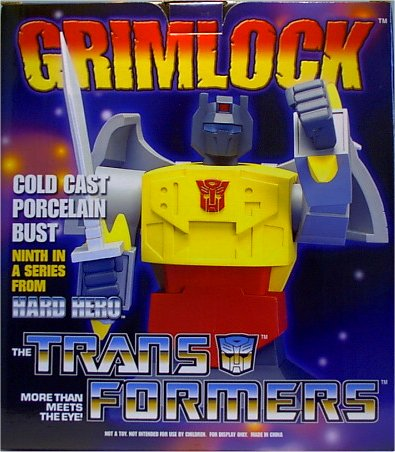 Hard Hero Transformers Grimlock Bust