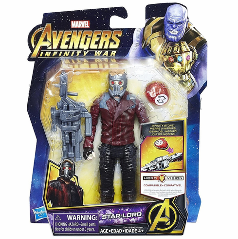 Hasbro Marvel Avengers Infinity War Star-Lord Figure