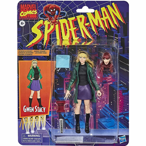 Hasbro Retro Spider-Man Animated Gwen Stacy Figure