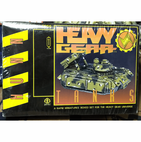 Heavy Gear Hunn Tanks Miniature Set