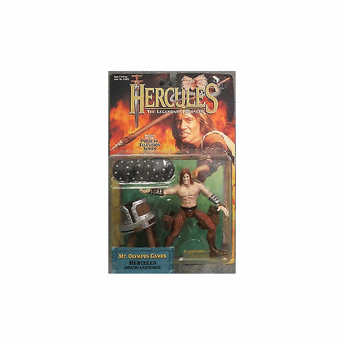 Hercules Mt. Olympus Games Discus Launcher Hercules Figure