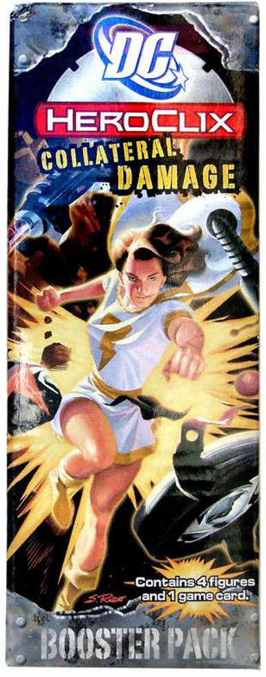 Heroclix DC Comics Collateral Damage Booster