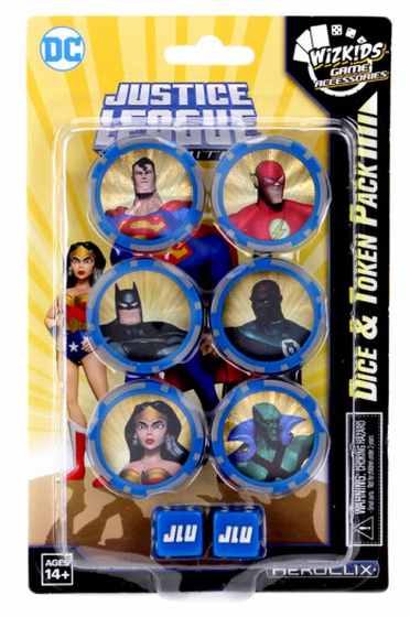 Heroclix DC Comics Justice League Unlimited Dice and Token Pack