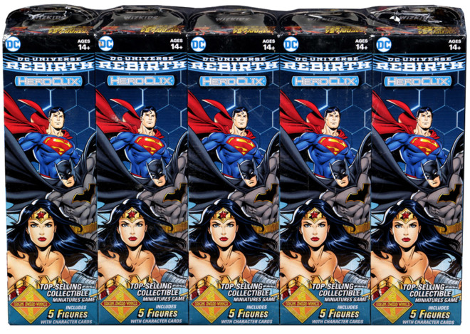 Heroclix DC Universe Rebirth Booster Brick