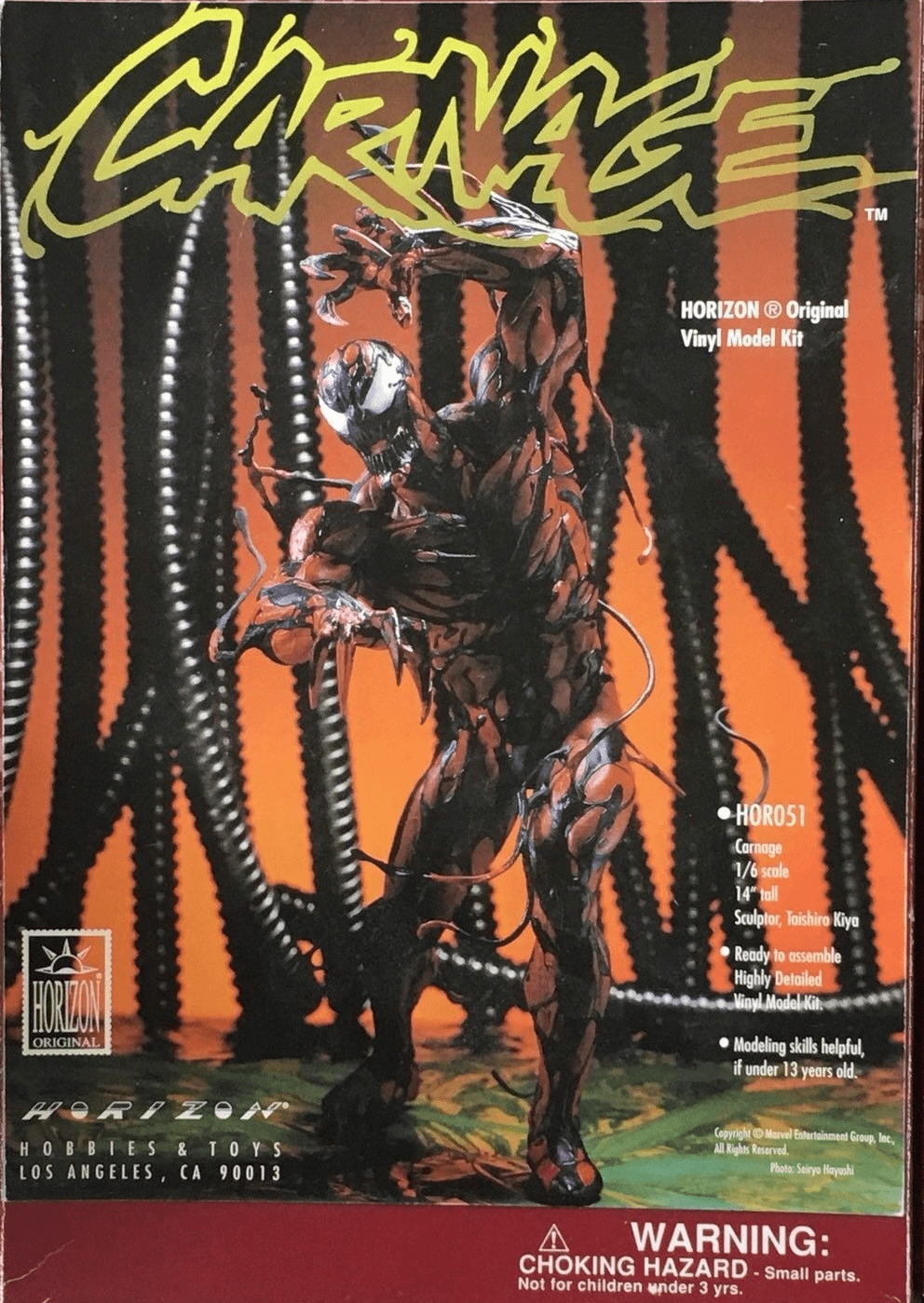 Horizon Marvel Carnage Vinyl 1/6 Scale Model Kit