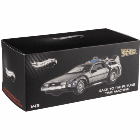 Hot Wheels Cult Classics Back to the Future Time Machine Die Cast