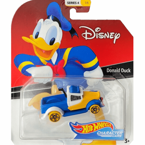 Hot Wheels Disney Character Cars Donald Duck