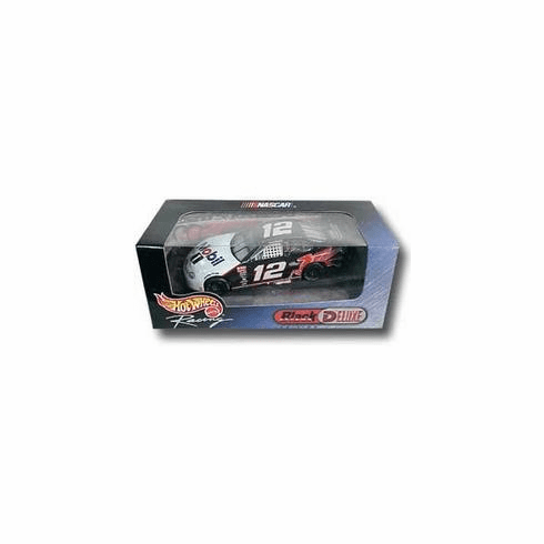 Hot Wheels Racing Black Chrome Deluxe NASCAR Mobile 1 Diecast Car