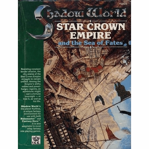 I.C.E. Shadow World Star Crown Empire & the Sea of Fates RPG Module