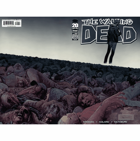 Image Comics 2003 Walking Dead #100 Chrome Variant Comic Book