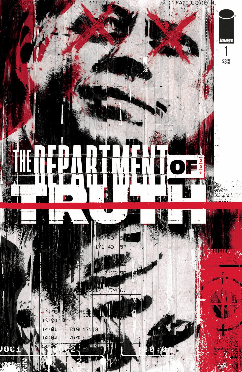 Image Comics 2020 Department of Truth #1 6th Printing Simmonds 2nd Cover Comic Book