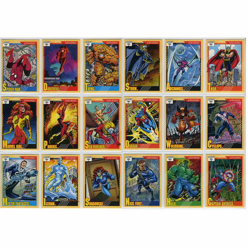 Impel Marvel Universe 1991 Series II Complete Set
