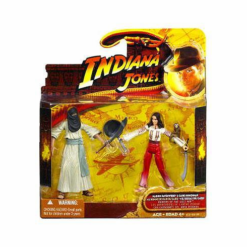 Indiana Jones Raider of the Lost Ark Cairo Swordsman & Marion 2-Pack