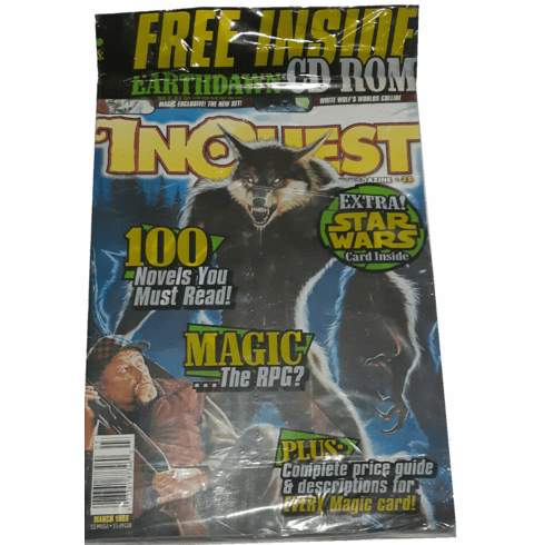 InQuest Magazaine #35 March 1998 Sealed with Promo Cards
