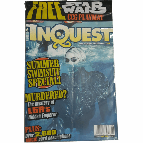 InQuest Magazaine #38 June 1998 Sealed with Playmat