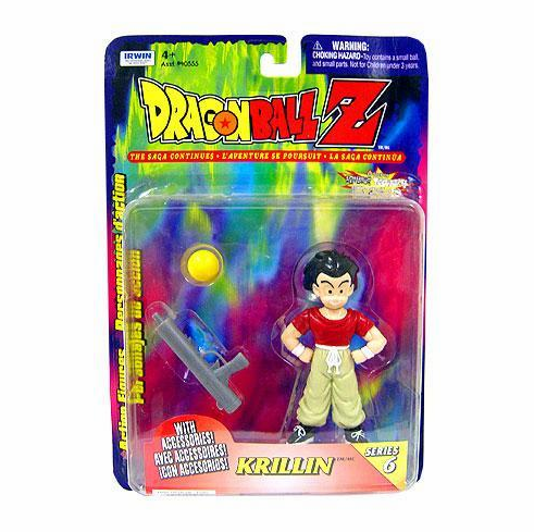 Irwin Toys Dragonball Z Krillin Figure
