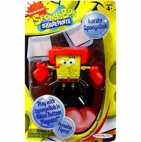Jakks Pacific Spongebob Squarepants Karate Spongebob Figure