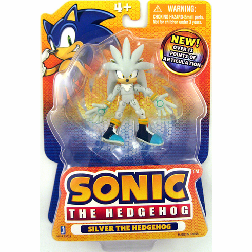 Jazwares Sonic The Hedgehog Silver The Hedgehog Figure